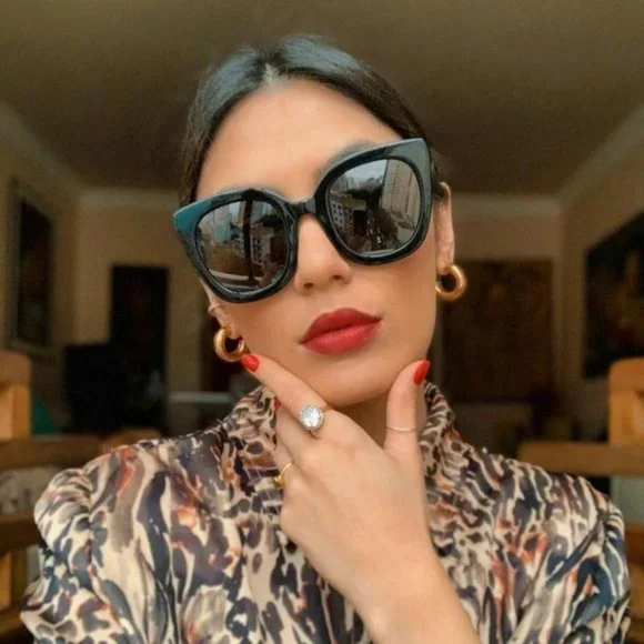 FINAL PRICE NEW GUCCI GG0564SN 001 GREY BLACK SUNGLASSES - Picture 8 of 9